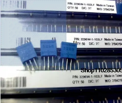 

5PCS Original fine adjustment potentiometer 3296W-1