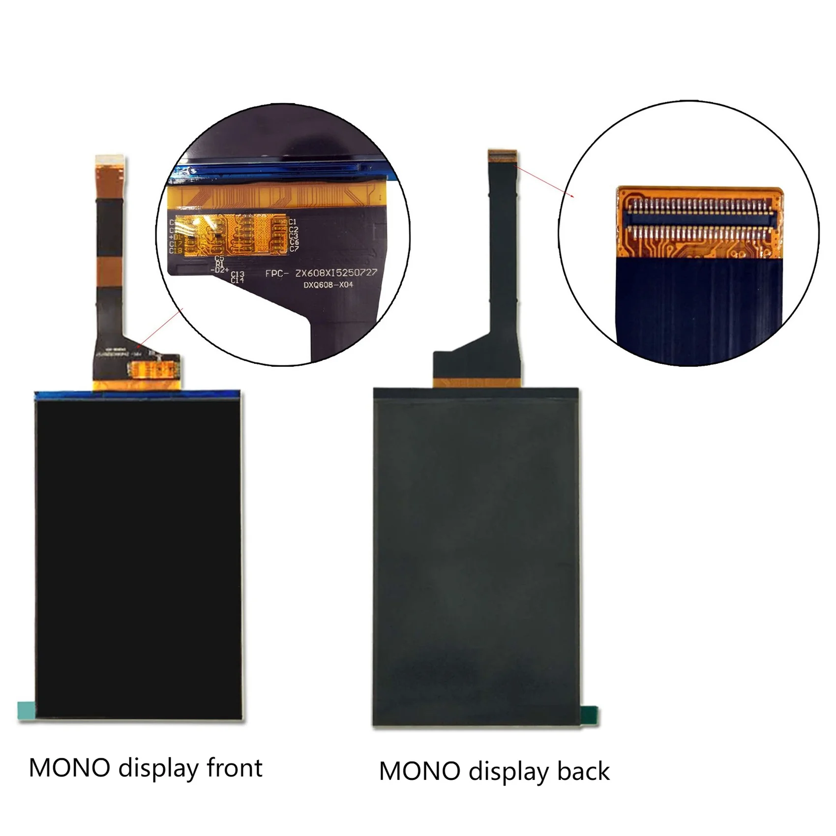 6-дюймовый моно-ЖК-дисплей HD разрешение DXQ608-X04 2560X1620 50-контактный интерфейс MIPI для