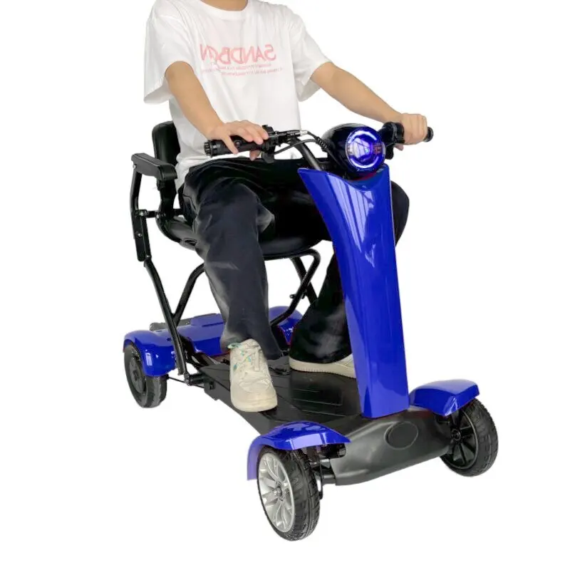 ЕС Stock 250 Вт Двойной двигатель 500 Электрический скутер для пожилых людей