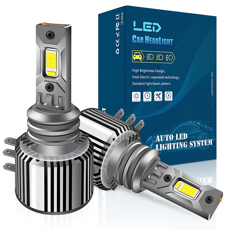 H15 Светодиодная фара для гольфа Big Light CANBUS 6500K 200 Вт 90000LM Автоматическая лампа Турбо