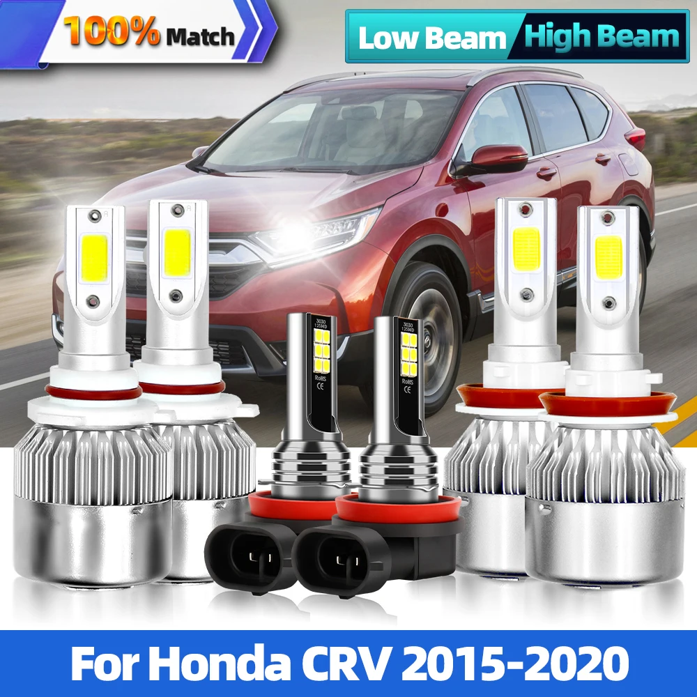 

12000 лм 90 Вт H11 9005/HB3 Автомобильная фотолампа 6000K, белый Чип CSP, автомобильные фары 12 В, автомобильные фонари головного света для Honda CRV 2015-2020