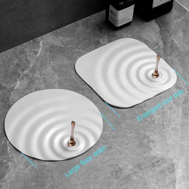 

Deodorant Artifact Floor Drain Deodorant Silicone Pad Toilet Sewer Anti-odor Toilet Anti-return Odor Insect-proof Cover Plug