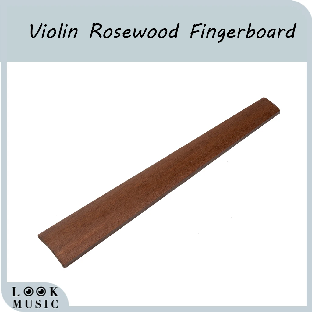 

New 4/4 Violin Fingerboard Natural Rosewood Full Size Violin Accessories
