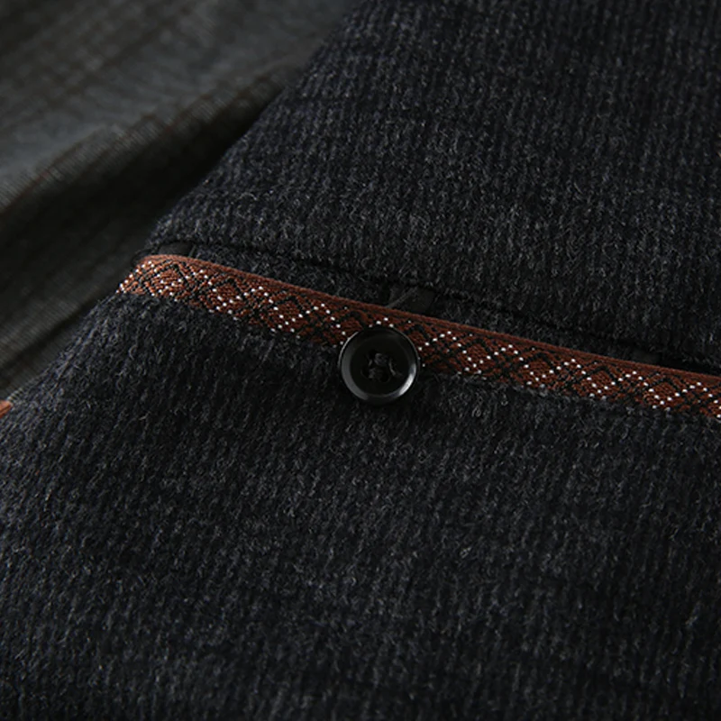 Новинка 2024 деловой повседневный тренд удобный облегающий Свадебный Мужской