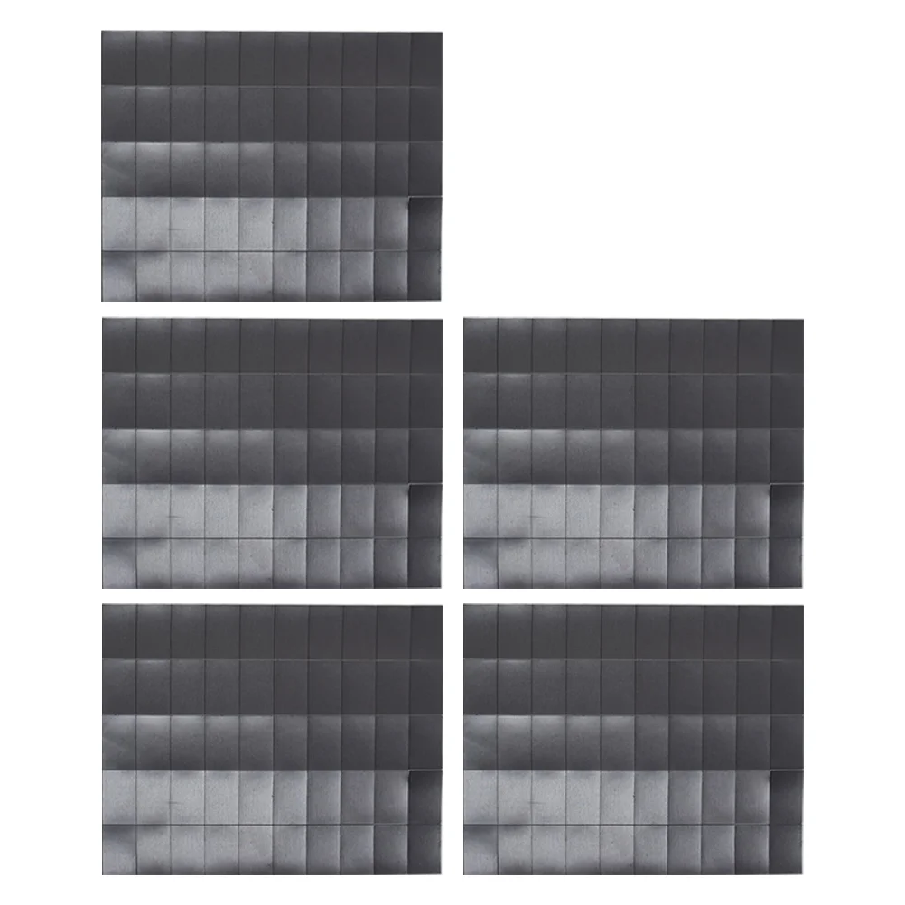 

250 Pcs Double Sided Magnet Adhesive Soft Magnetic Decals Flexible Paper Stickers