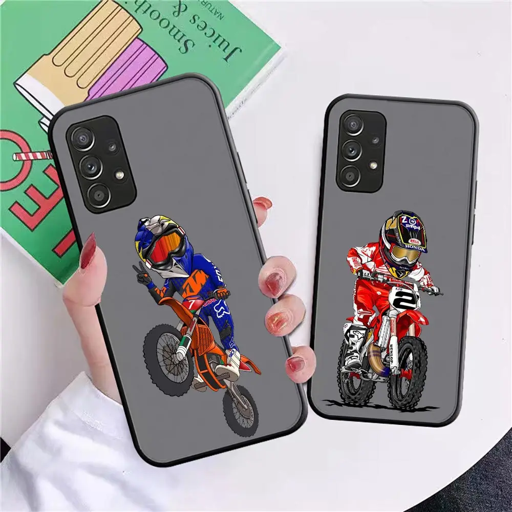 

Cartoon Moto Gp motorcycle sports Matte For Galaxy A52 Samsung Galaxy A73 A72 A71 A70 A53 A52 A51 A50 A42 A33 A32 A31 A30 Cover