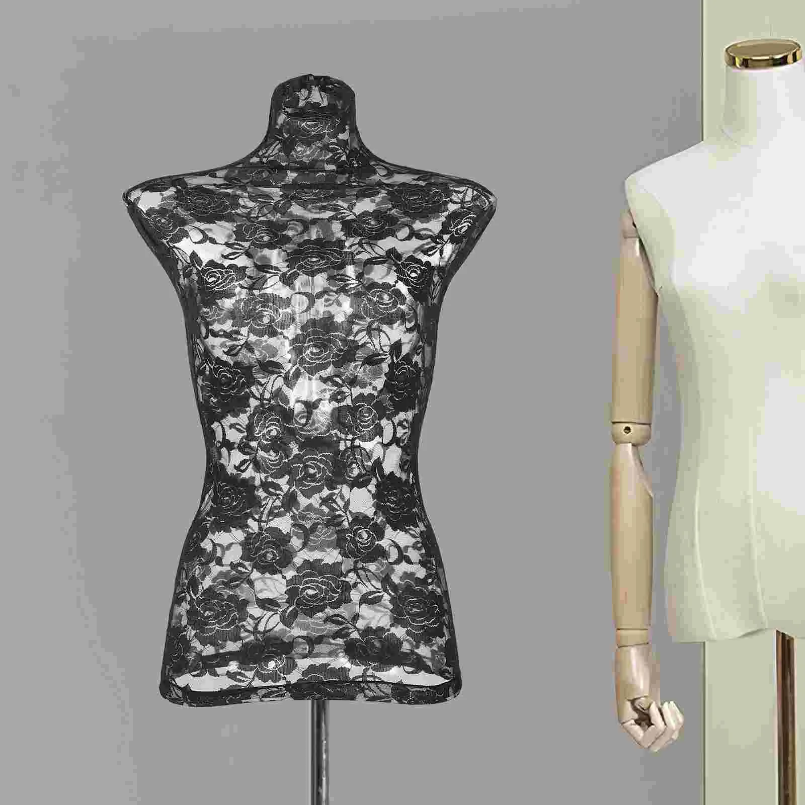 Манекены женская модель реквизит тканевый чехол аксессуары платье-манекен форма