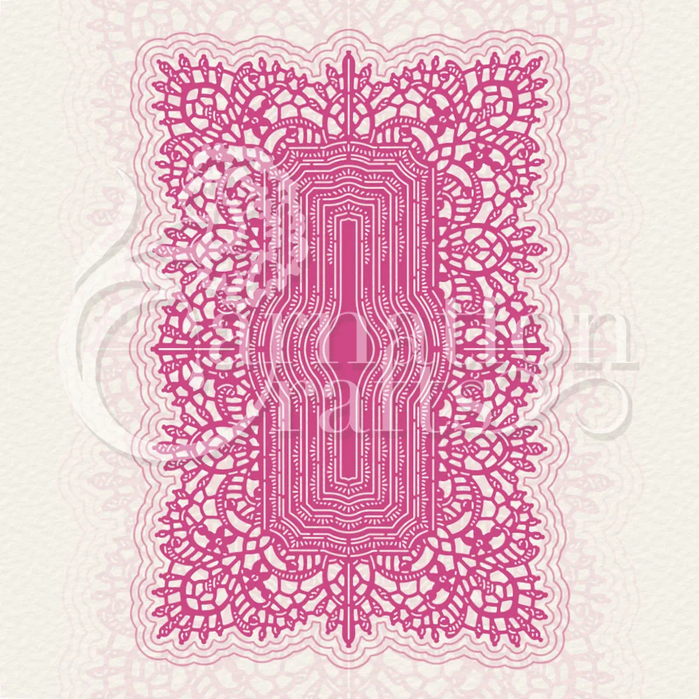 

Grace In Lace Frame 2022 Arrival New Metal Cutting Dies Scrapbooking Stamp Photo Album Decorative Embossing DIY Paper Cards