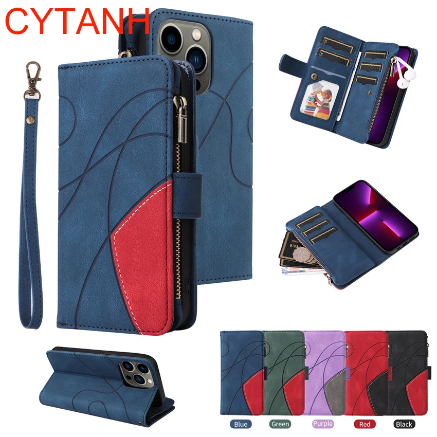 Чехлы из искусственной кожи с отделениями для карт для carcaso OPPO A93 4G, чехол-книжка для телефона Ajax для OPPO capa F17 Pro Reno4 F Lite, мобильный телефон