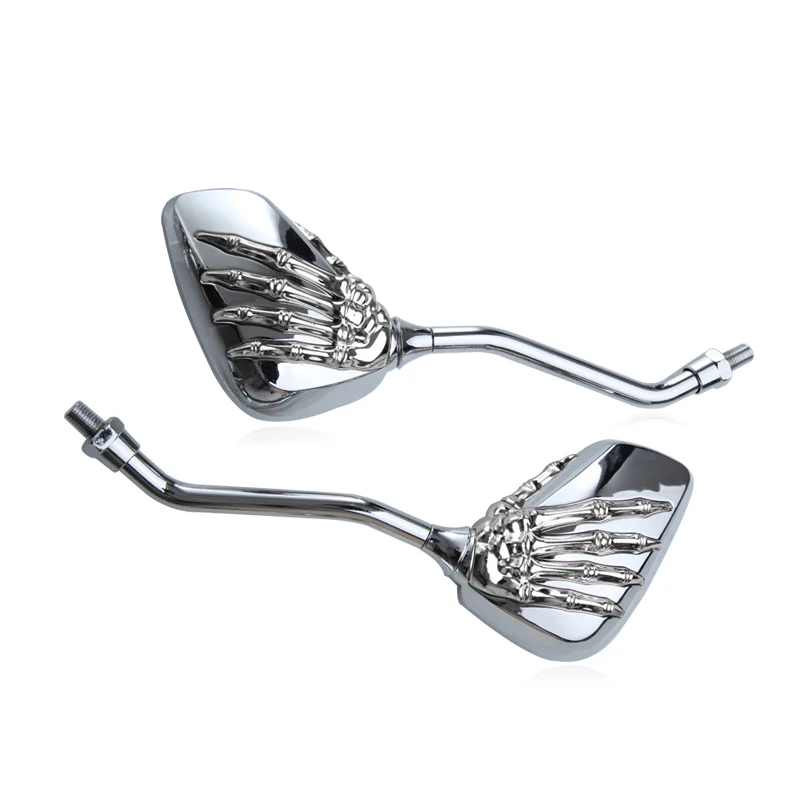 

Зеркало заднего вида мотоциклетное черное универсальное, 8/10 мм