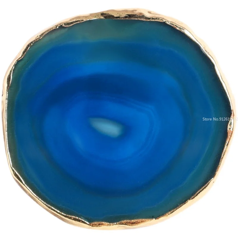 Fire Lacquer Seal Pad Stamping Practice Demoulding Tool Marbled Ceramic Agate Stone Wax Invitation Card