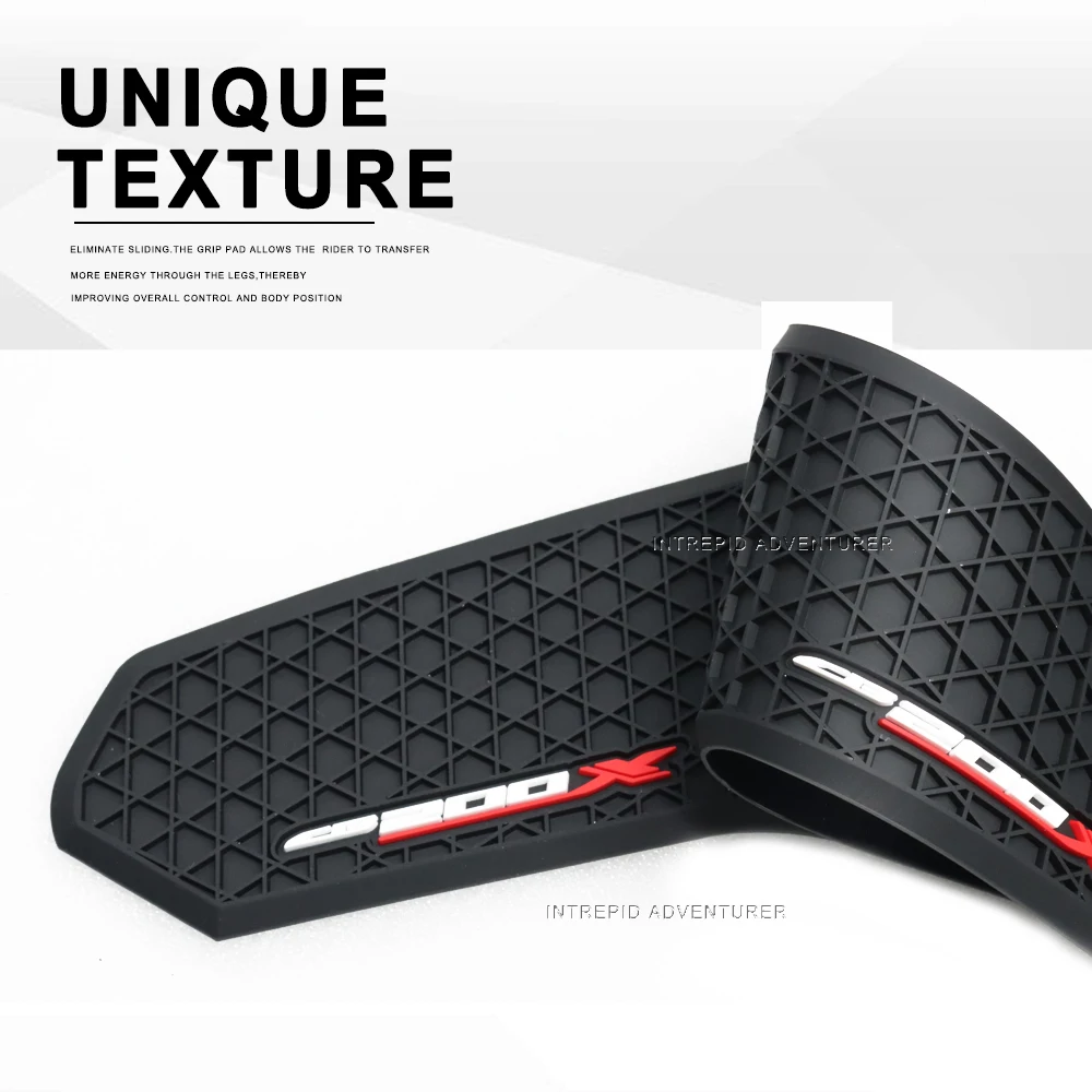 Нескользящие боковые наклейки на топливный бак мотоцикла водостойкая резиновая