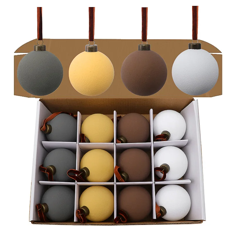 12 шт. новые украшения для рождественской елки набор украшений с шаром