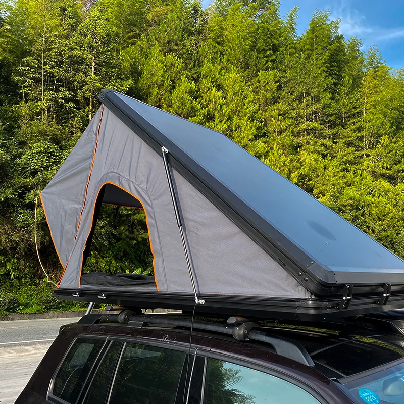 

I RONIX Camping Aluminum Rooftop Tent Car Hard shell Roof Top Tent For Outdoor Camping Hiking Top Roof Car Tent For Sale