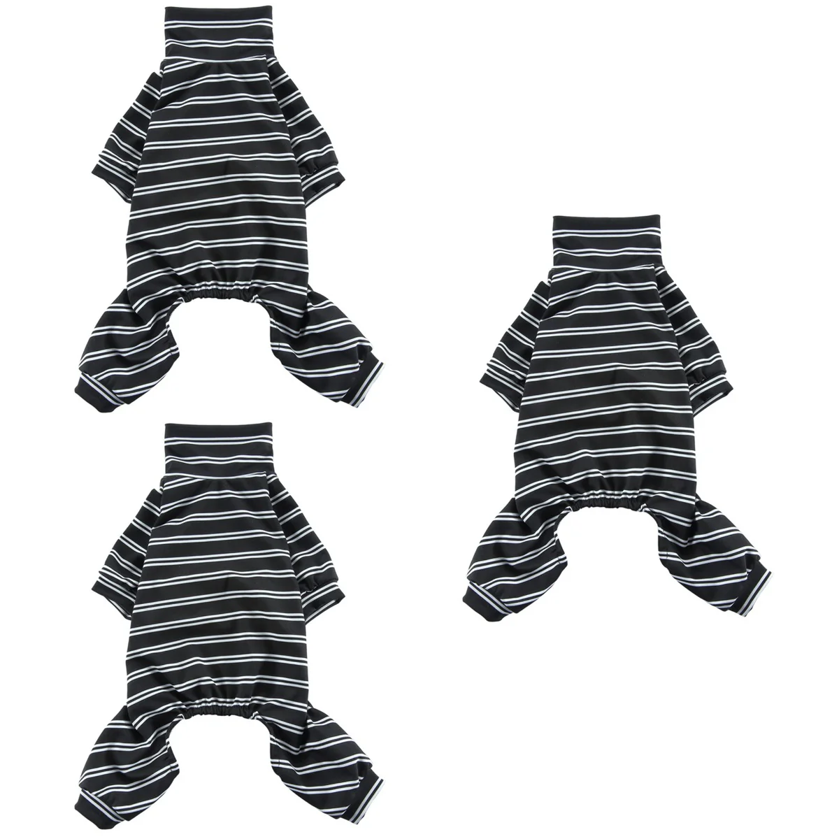 

Летняя одежда для домашних животных, очаровательные пижамы, жилет для щенка, костюм для собаки, одежда для сна, одежда для собак, полосатый декоративный аксессуар, одежда