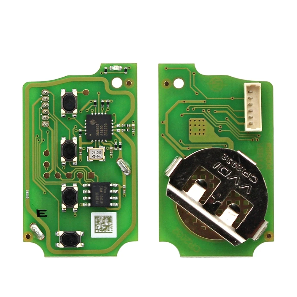 2 шт. универсальный пульт дистанционного управления для ключей автомобиля