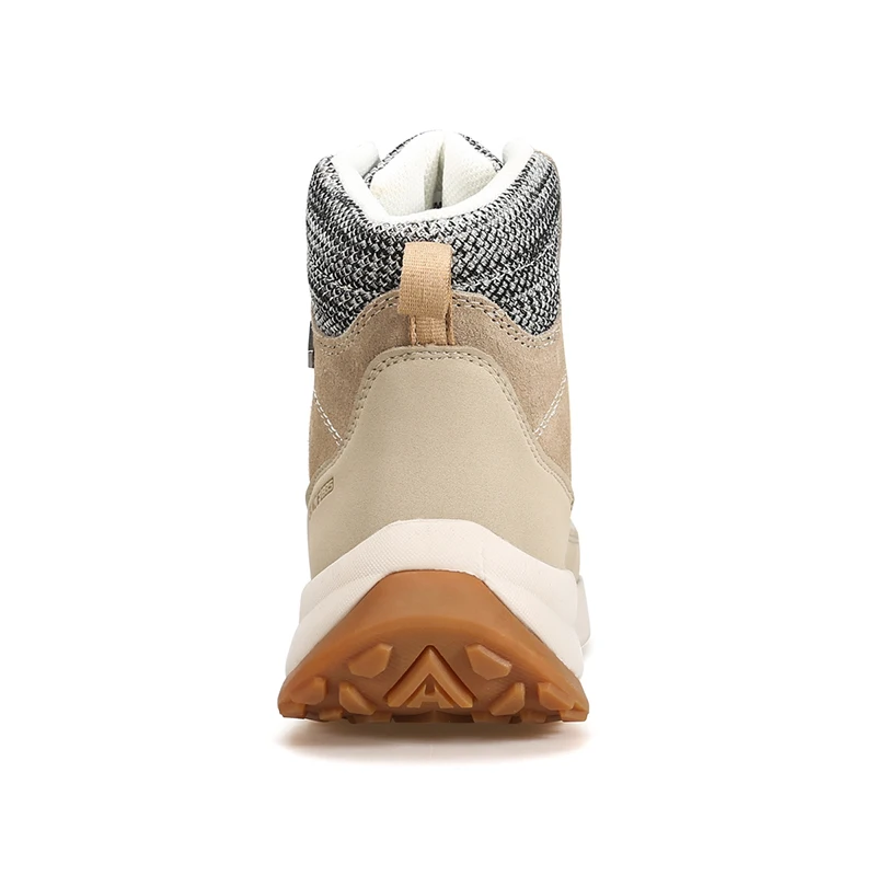 HUMTTO Winter Boots for Women Leather Hiking Shoes Waterproof Snow Boots Womens Sports Luxury Designer Outdoor Trekking Sneakers