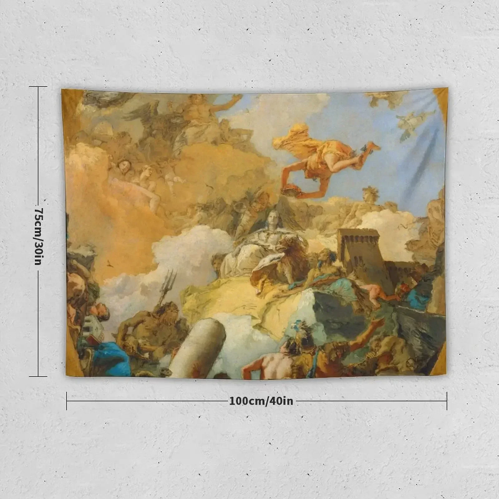 Гобелен с апотеозом испанской мохеи Джованни беттиста Tiepolo украшение для комнаты