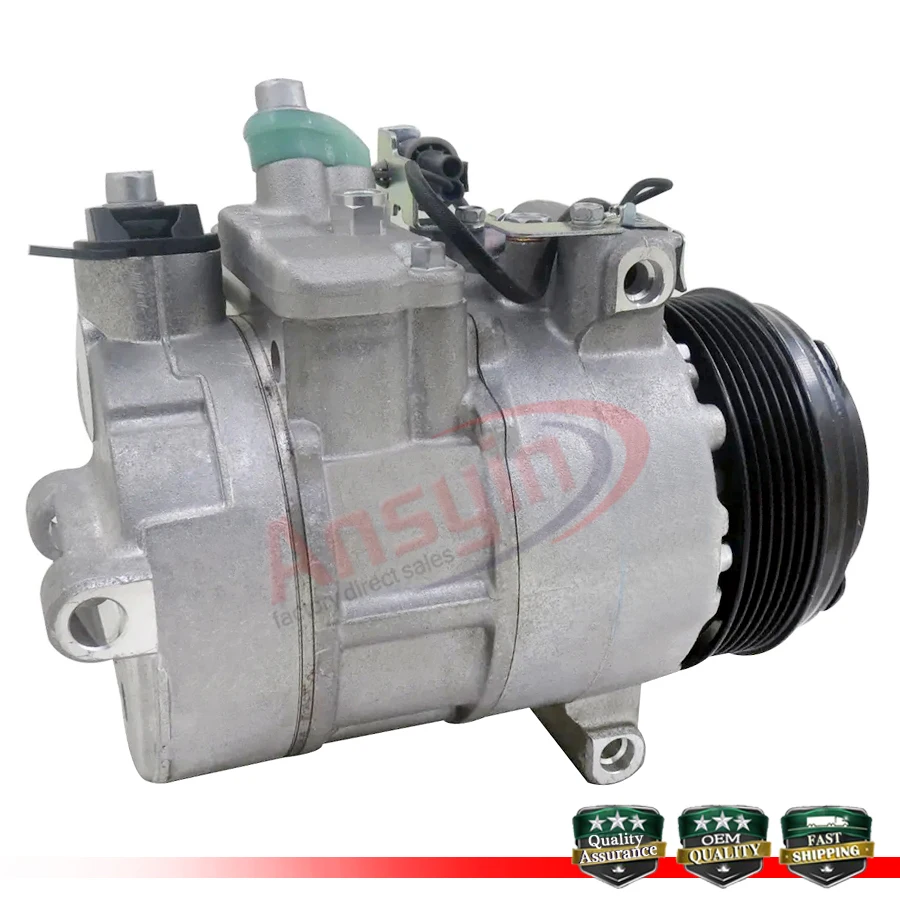 Автомобильный Компрессор кондиционера 6SBU16C для Mercedes c180 coupe (w204) A0008302600 447160-6010 DCP17179