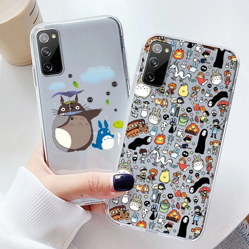 Чехол для Samsung Galaxy S20 FE + Plus S 20 Ultra из японского аниме Мой сосед Тоторо Патрик звезда