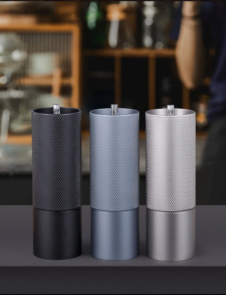 Ручная кофемолка Портативная Модель с 7 зубьями легко удаляется Чистые шестерни