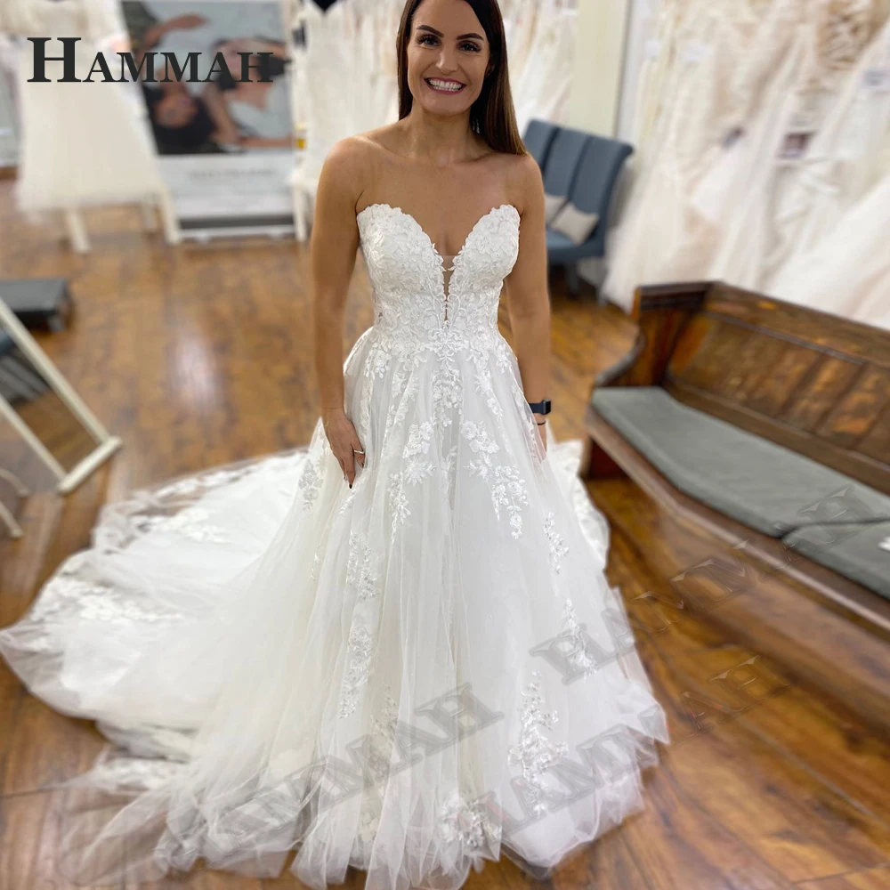 

Женское свадебное платье с V-образным вырезом, без рукавов