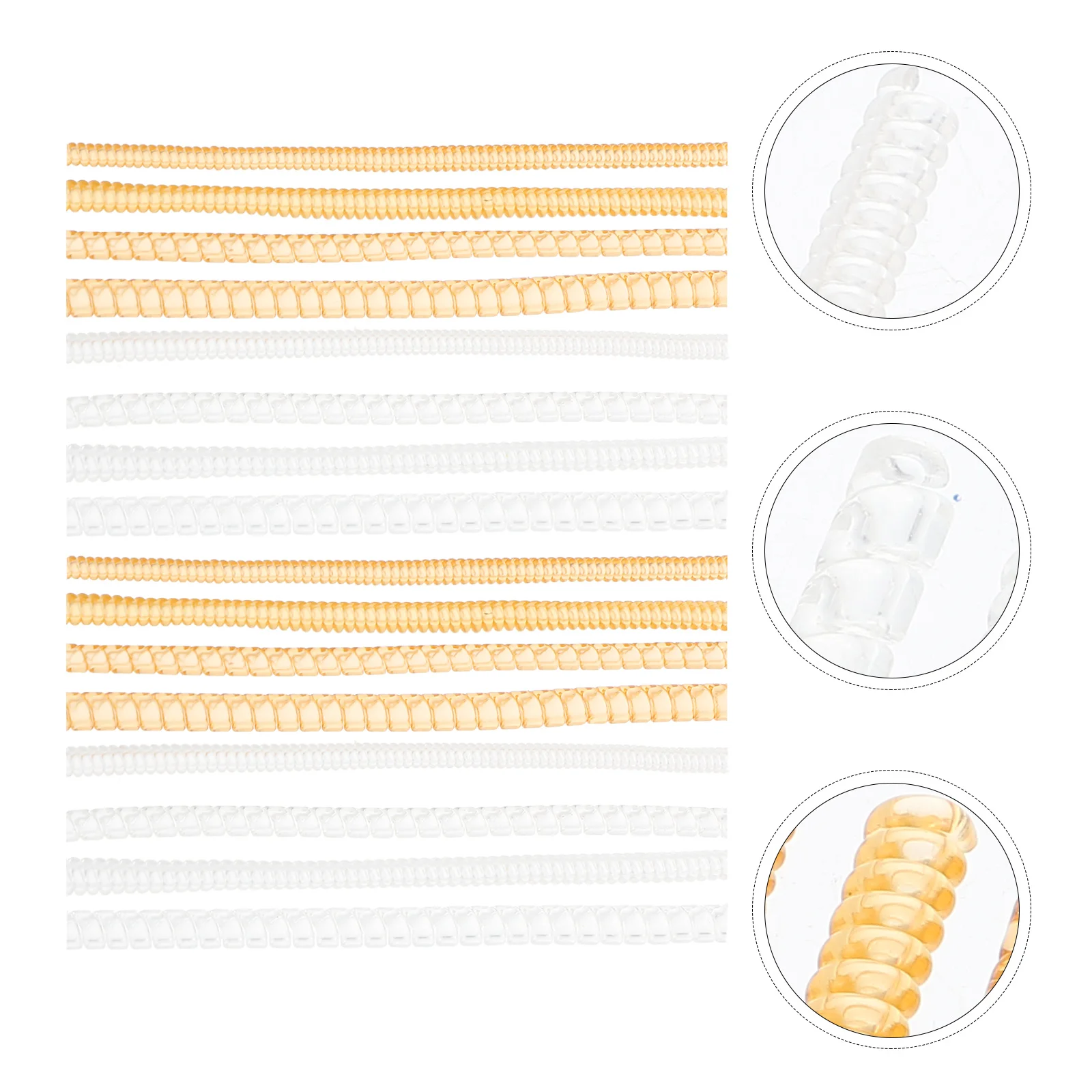 

Ring Adjuster Tightener Jewelry Loose Size Rings Spiral Silicone Sizer Any Fit Finger Springspacer Metal