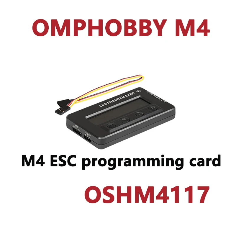 

OMPHOBBY M4 RC Helicopter Spare Parts M4 ESC Programming Card OSHM4117