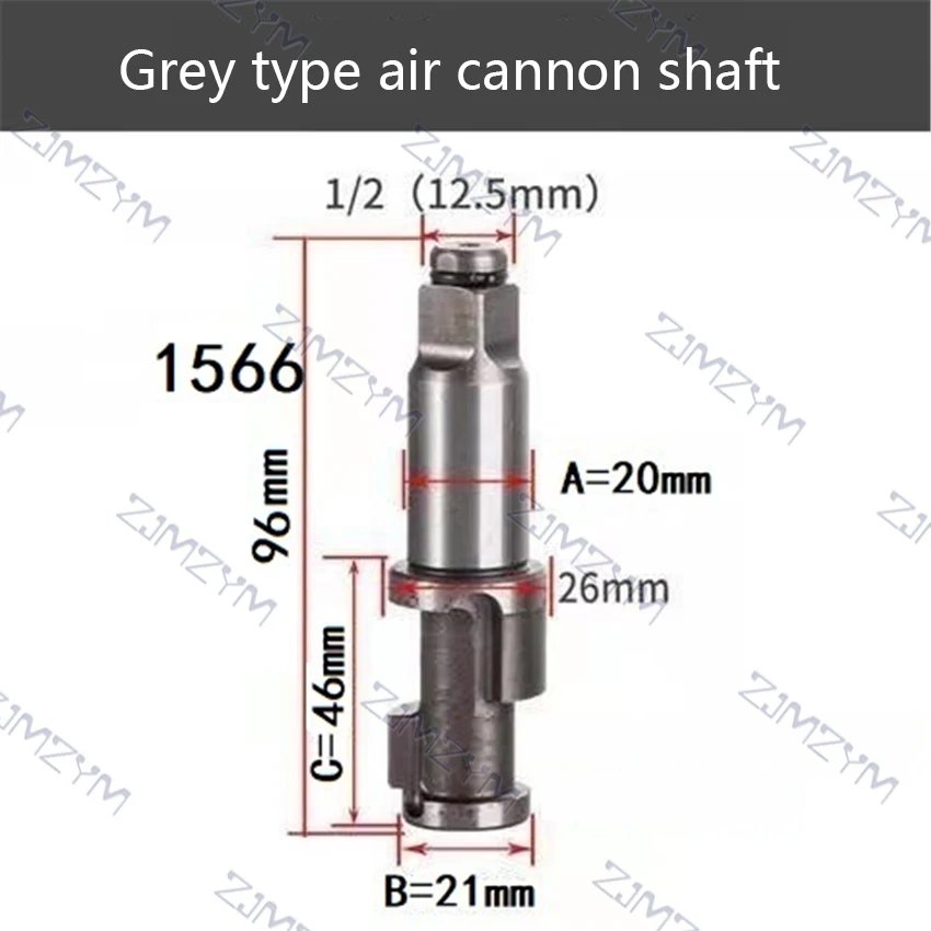

Запчасти для пневматического гайковерта 93/96/103 мм
