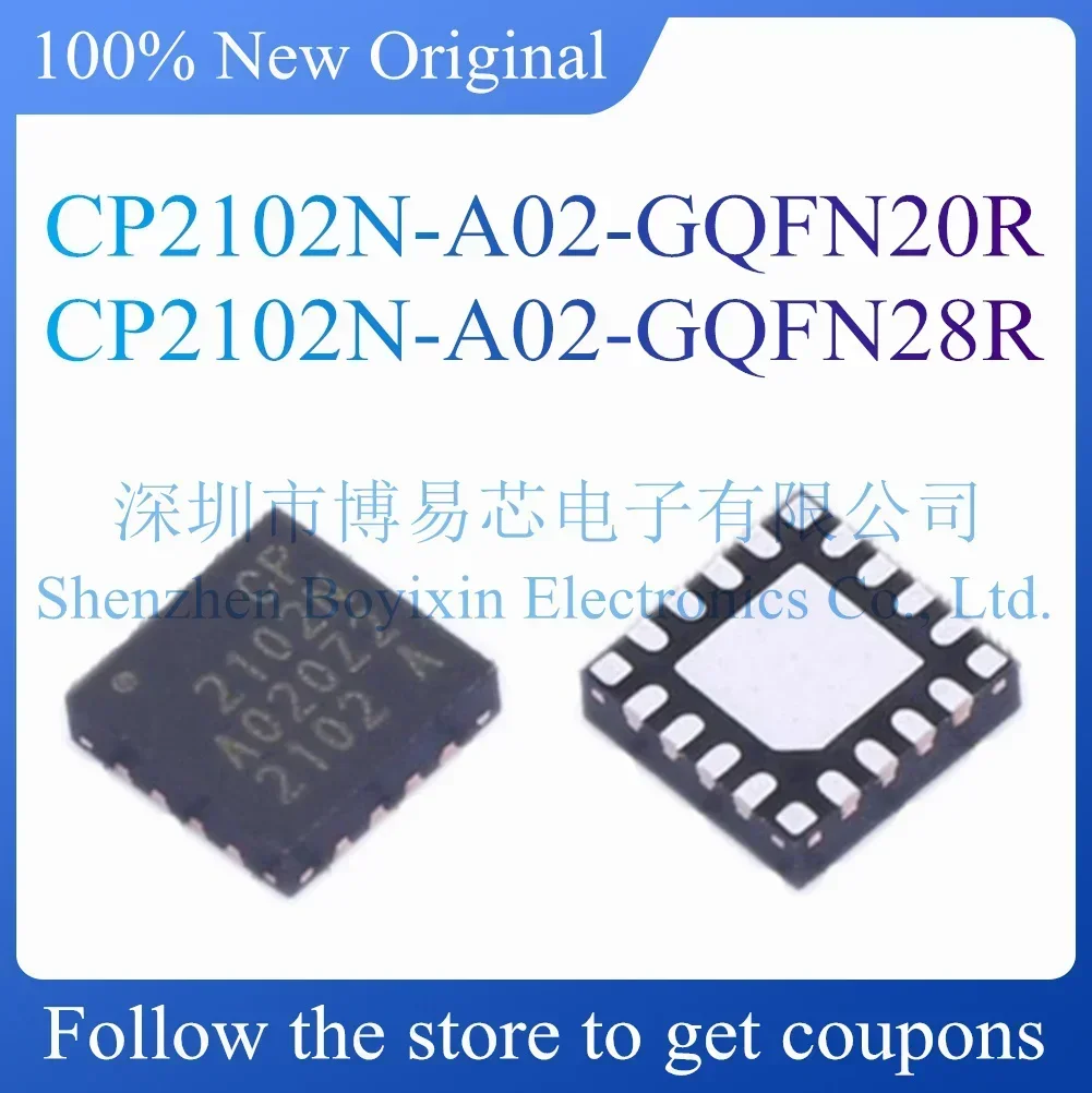 CP2102N-A02-GQFN20R Тестовая плата CP2102N-A02-GQFN28R