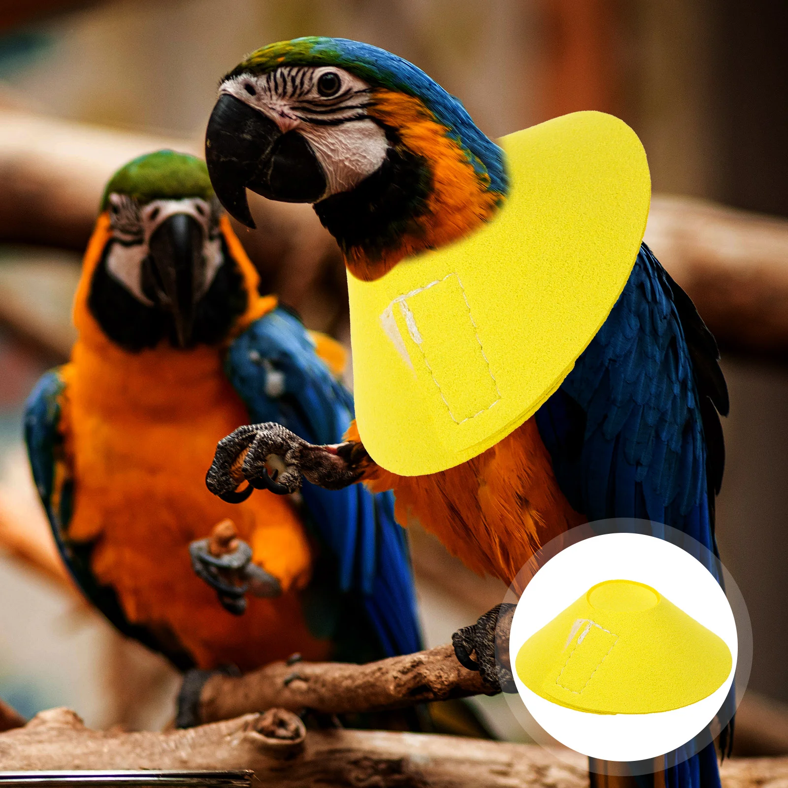 

Pet Parrot Anti-bite Collar Pet Bird Neck Protective Cone Bird Recovery Collar Cone