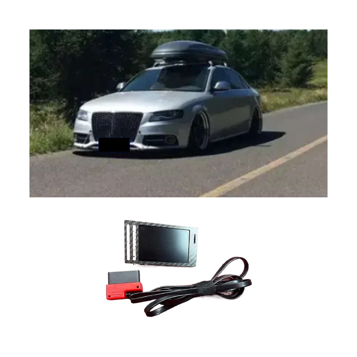 Для кондиционера Audi A4 B8 модифицированный ЖК-дисплей Obd прямая подключение