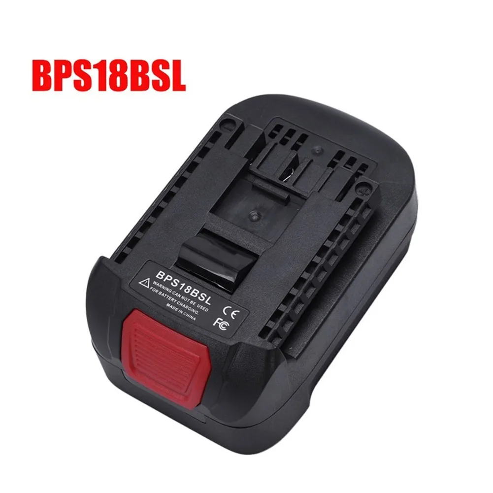 

BPS18BSL Li-Ion Battery Converter Adapter For Black Decker 18V To Bosch 18V Lithium Cordless Power Tools