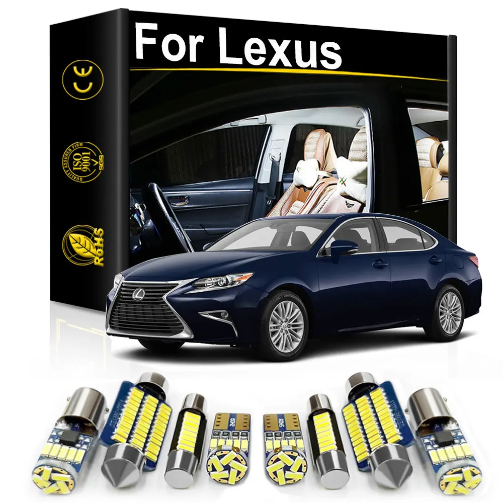 

Interior LED Light For Lexus IS200 IS250 IS300 IS350 IS430 IS460 ES300 ES300h ES330 ES350 CT200h Accessories Canbus Lamp Kit
