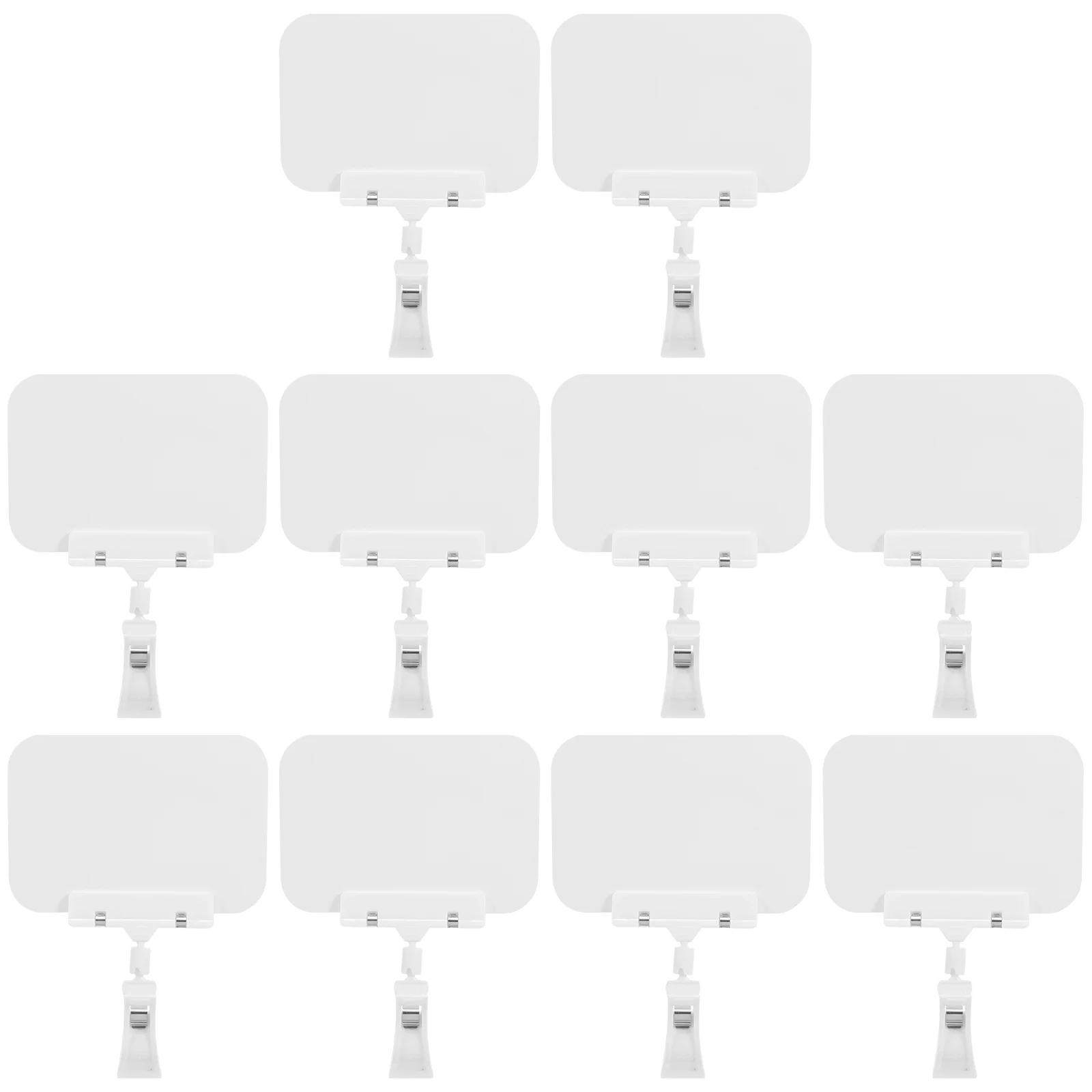 10 шт. ценник на товар держатель для знака зажим подставка дисплея этикетка из ПВХ