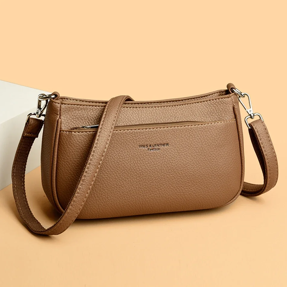 Новинка 2024 женские сумки высококачественные мягкие кожаные и кошельки