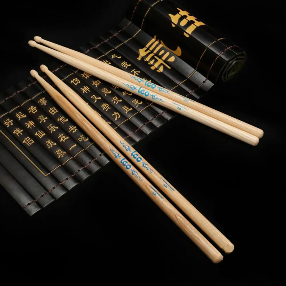

1pair Drum Sticks 5A/7A Hickory Walnut Wood Drumsticks Professional Musical Instruments Drum Sticks For Beginners dropshipping