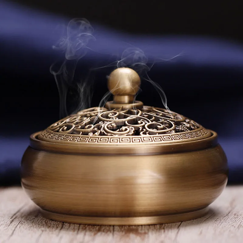 

Zen Plate Incense Burner Smoke Modern Diffuser Art Scentsy Incense Burner Aromatherapy Metal Incensario Home Decorating Items