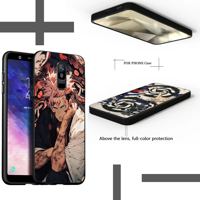 Фото TB40 Jujutsu Kaisen anime для Samsung A82 A05 A05S A06 A15 A16G A24 A25 A35 A55 A9 A56 A26 A36 S23 Чехлы для мобильных телефонов №1