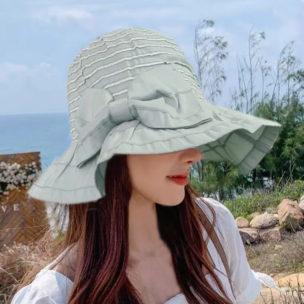 

Панама с широкими полями для женщин, Пляжная складная шляпа рыбака, летняя шляпа от солнца, с защитой от ультрафиолета