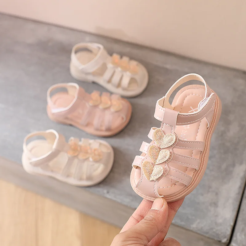 

Girl Princess Shoes Soft Bottom Beach Shoes Baby Toddler Shoes Kids Shoes for Girl Sandals Fashion Sandal Children's Sandals