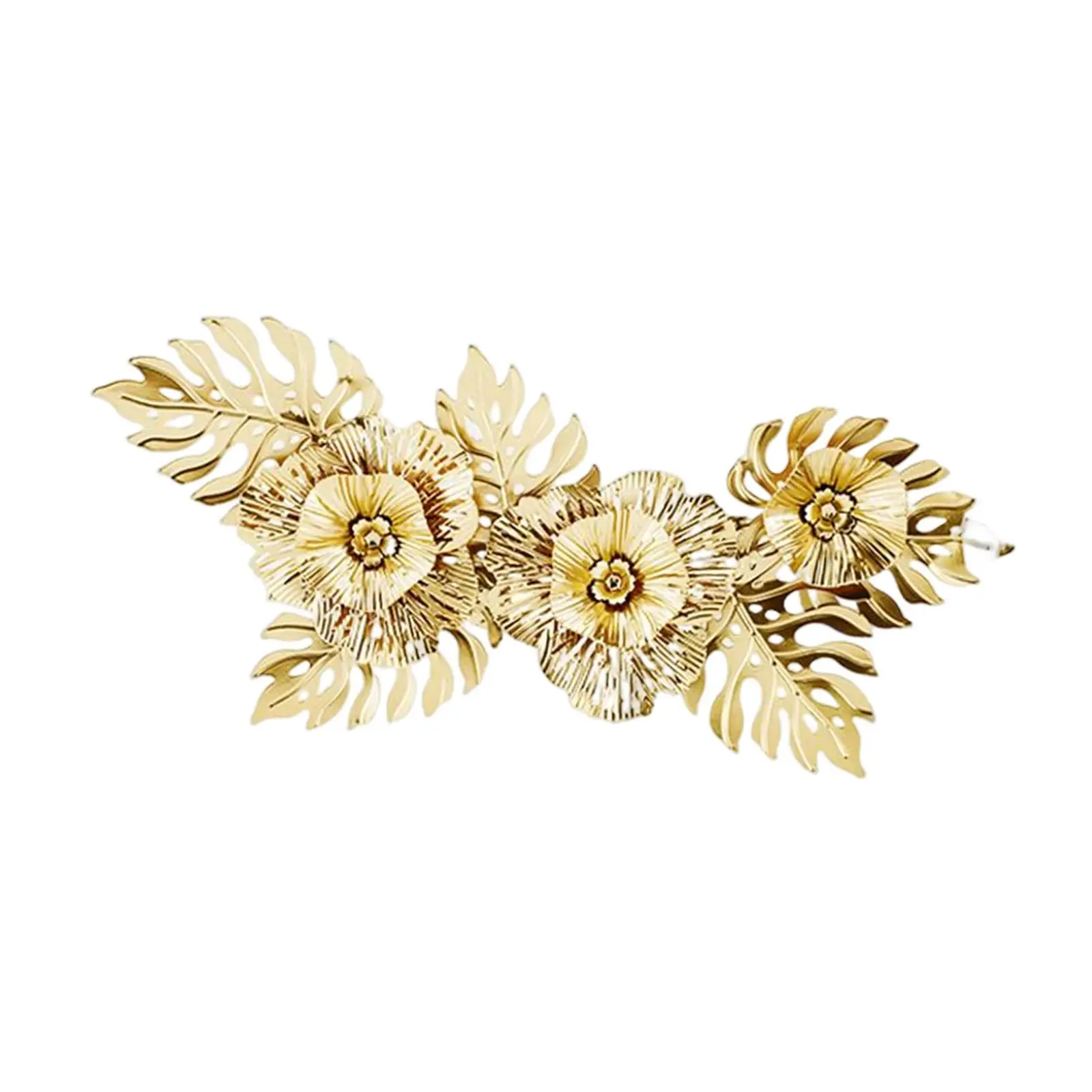 

Nordic Style Metal Wall Decor Luxury Craft Pendant Decorative Flower Hanging Artwork for Office Holidays Home Decorations