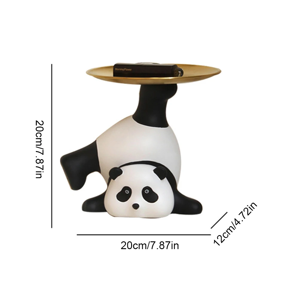 Современный стиль ящик для хранения Pandy из смолы на тему животных декоративная