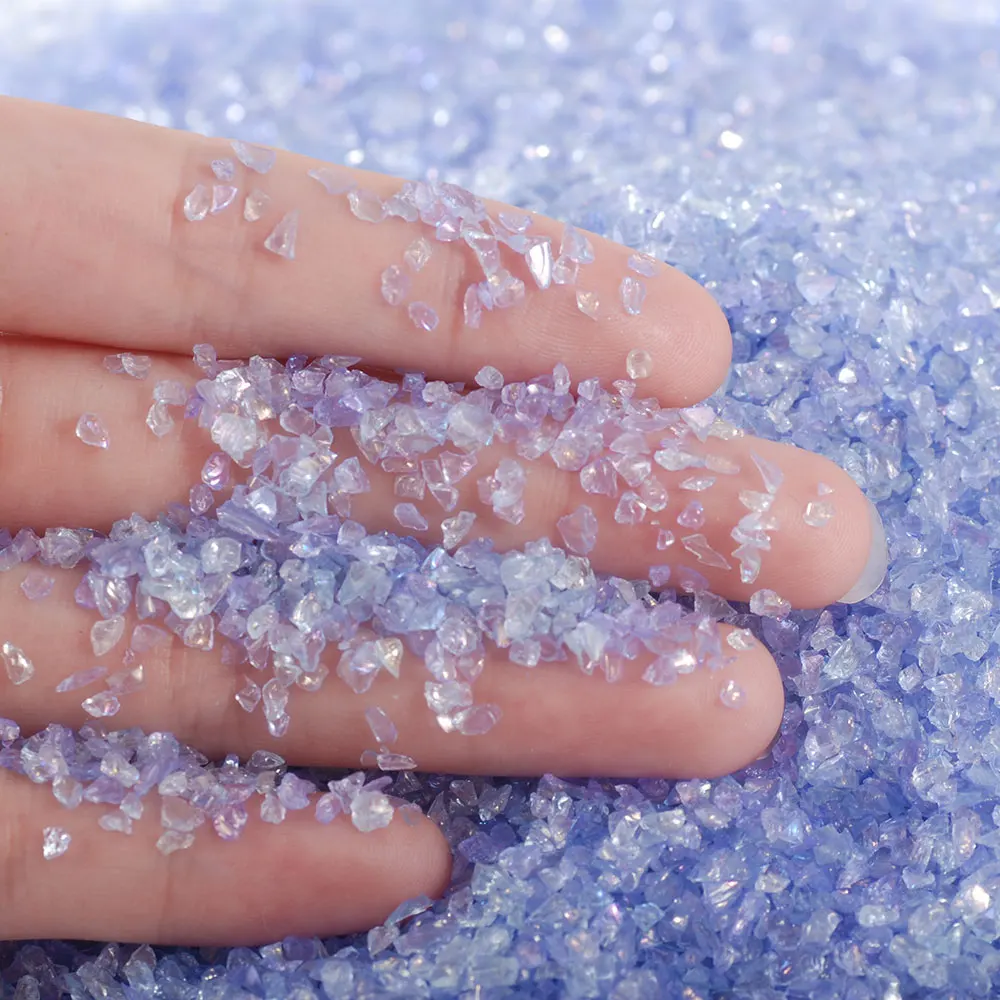 Прозрачные Стразы AB неправильной формы из стекла для дизайна ногтей 25 г/бутылка 16