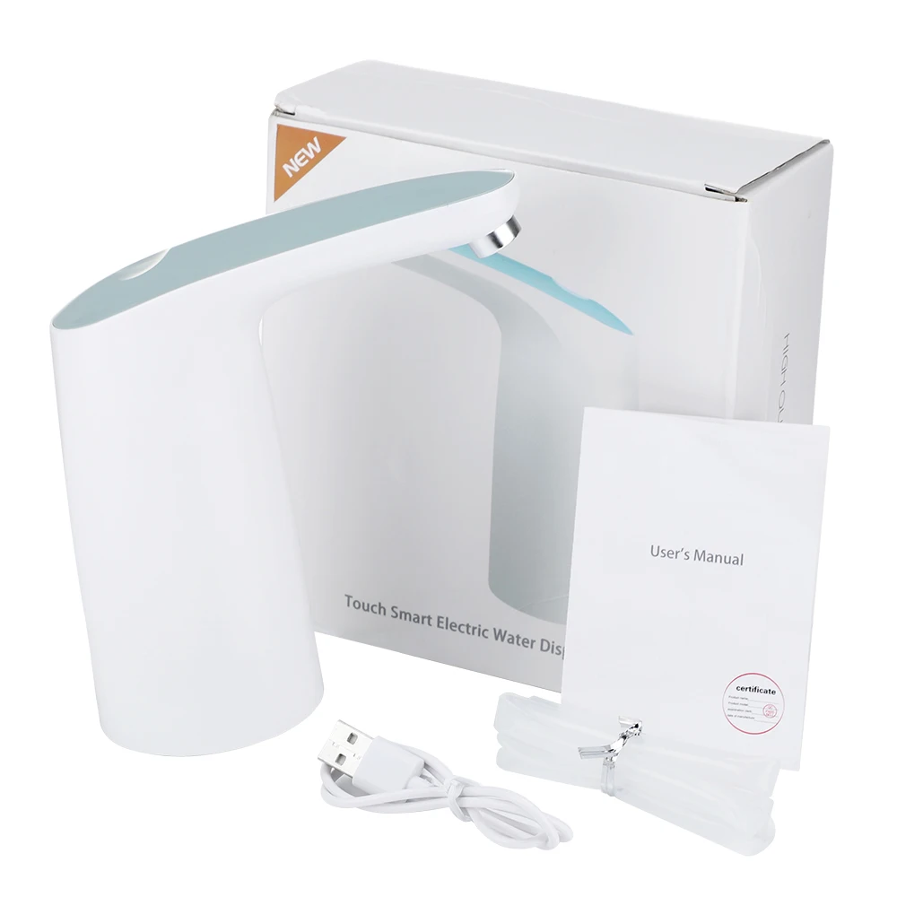 

Electric Water Pump Press Automatic Drink Base LED Wireless Upper Bottled Suction Device Household Rechargeable Accessories Tool