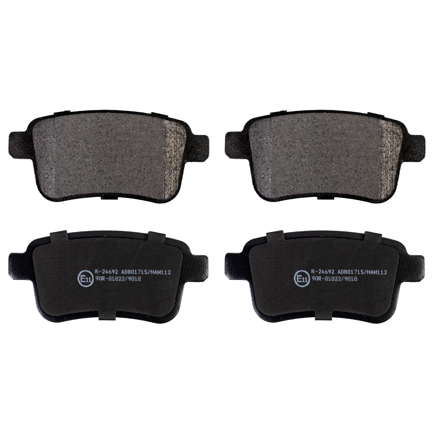 

60916897 тормозная колодка для заднего KANGOO II 08 / CITAN 12