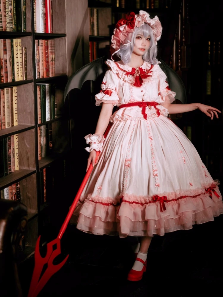 Женский костюм для косплея Алая Ремилия