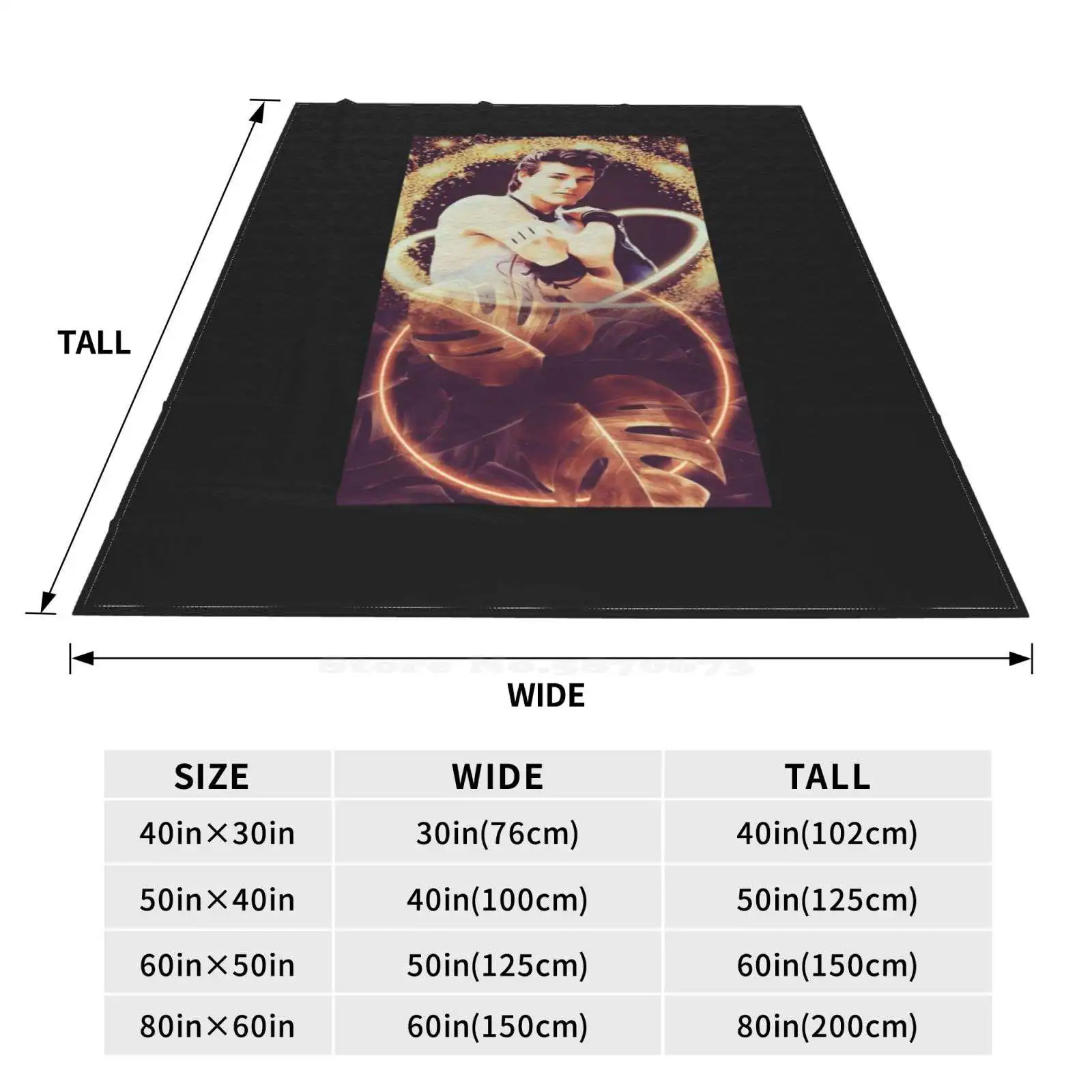 Morten Harket супер теплые мягкие одеяла дивана/кровати/путешествия