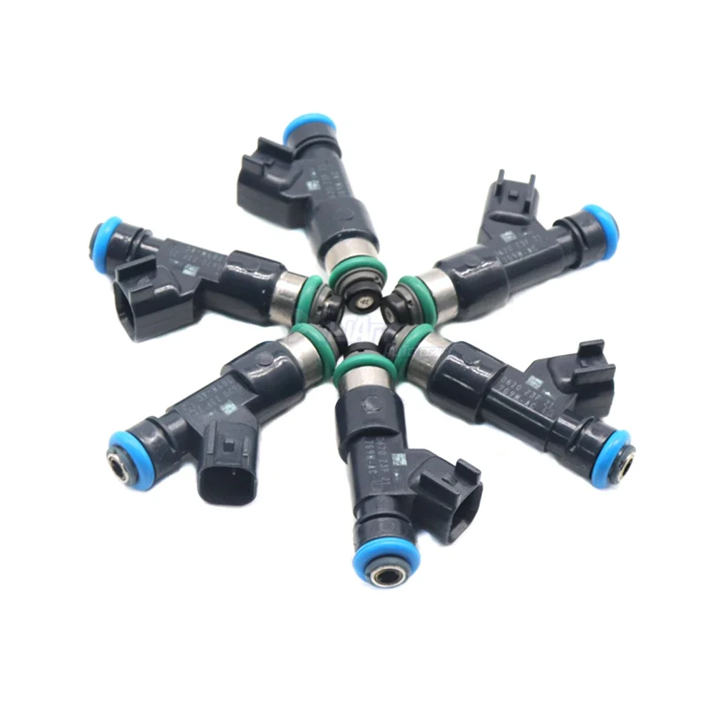 6 шт. Автомобильные топливные форсунки 7G9N-AC для Volvo XC60 XC70 S60 S80 V6 V60 V70Ford F250 F-150 7G9NAC