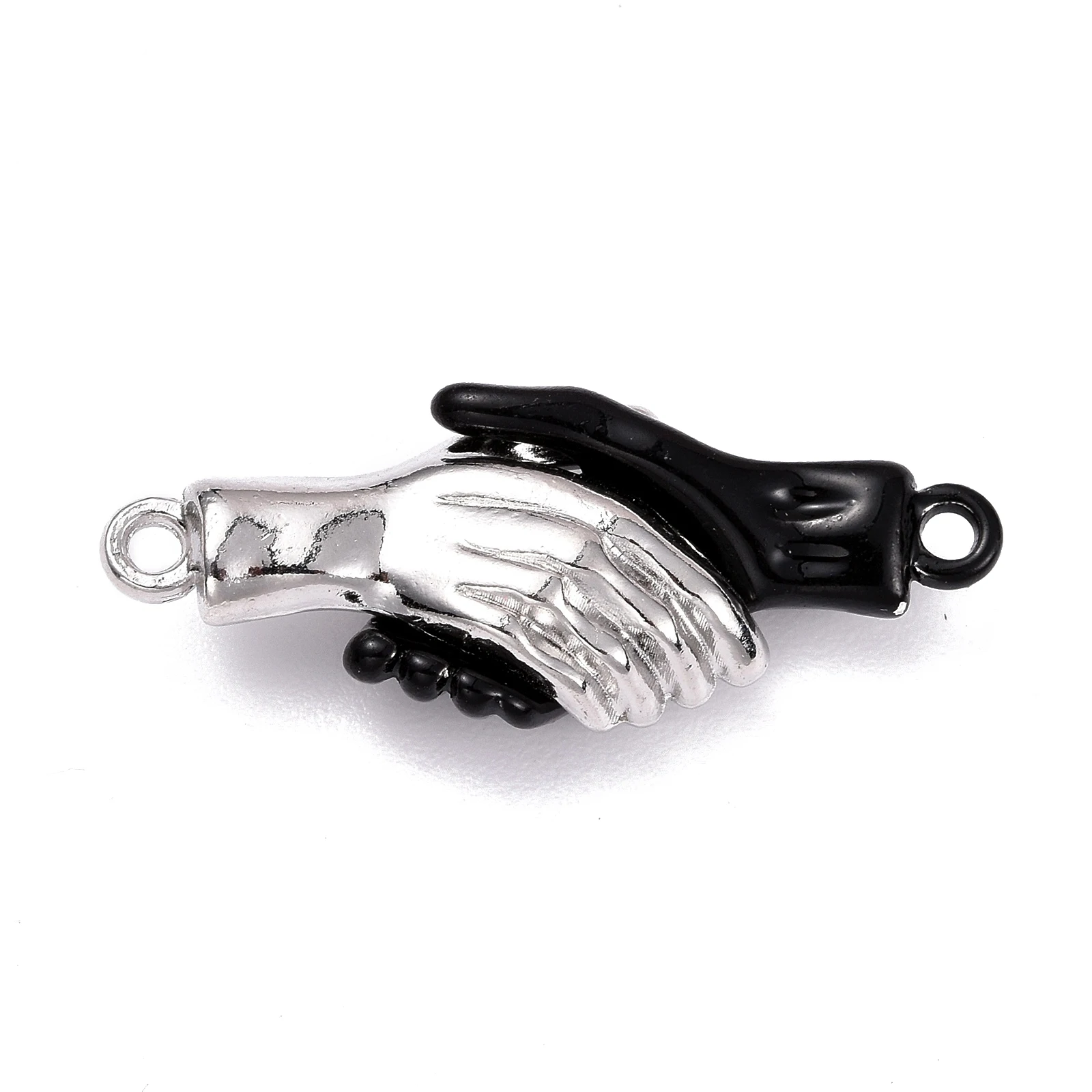 

20Sets Handshake Strong Magnetic Clasp Palm Magnet End Clasp Bracelet Buckle Hook Connector For DIY Jewelry Making Accessories